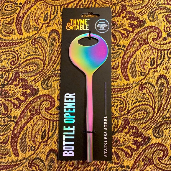 Thyme & Table Kitchen Nwt Thyme Table Stainless Steel Bottle Opener